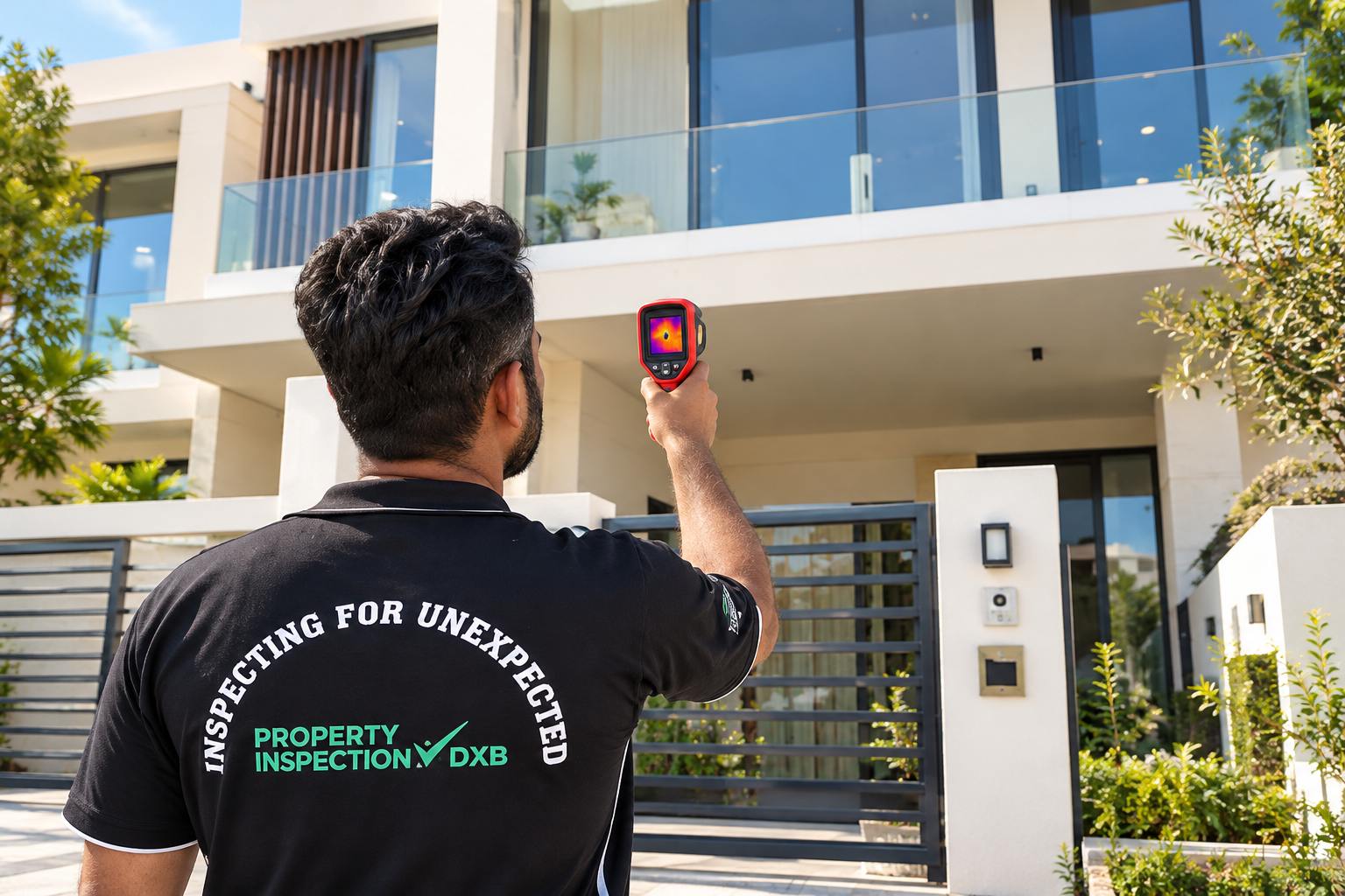 Property inspection for defects and finishing issues